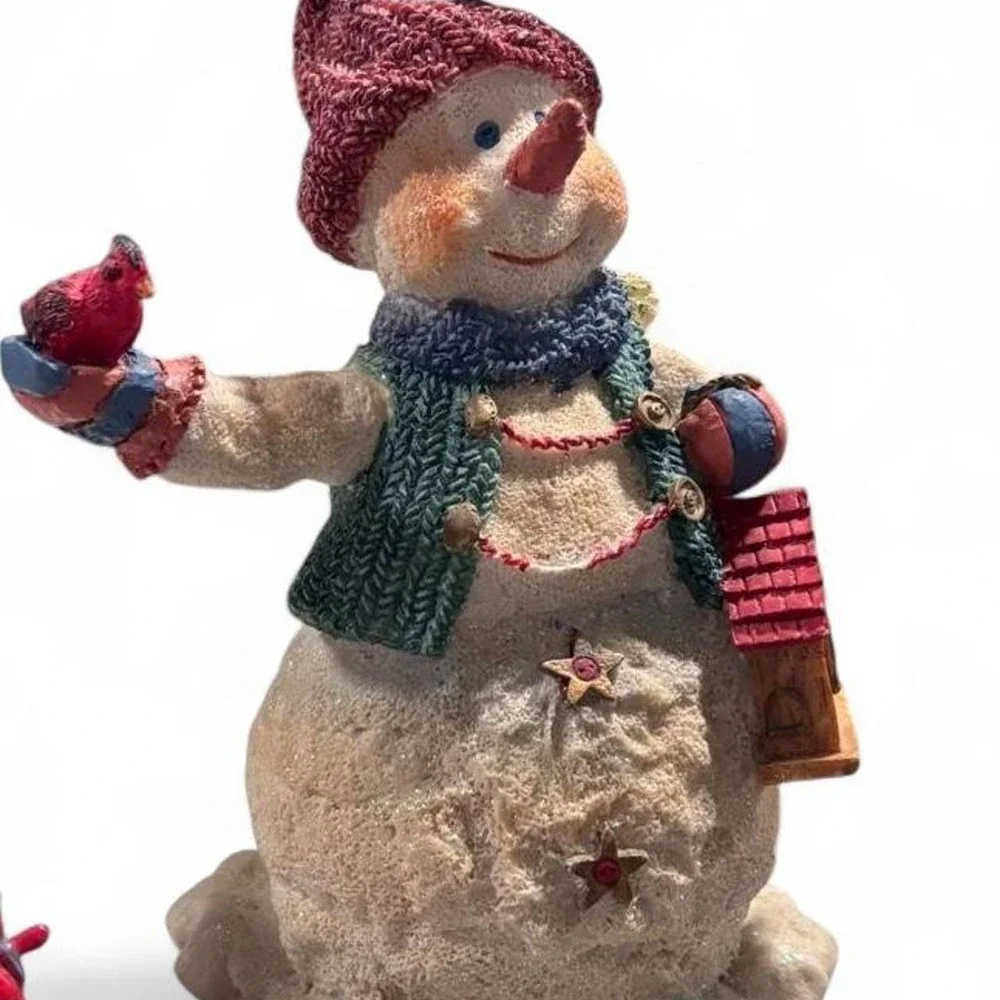 Vintage unbranded snowman figurine